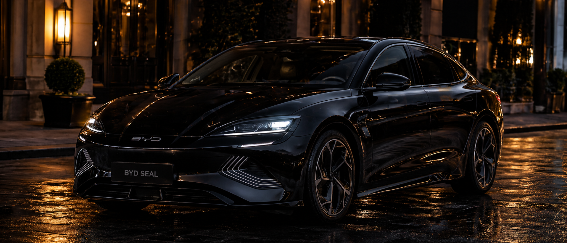 Berline Eco Tesla BYD - Chauffeur privé VTC Paris